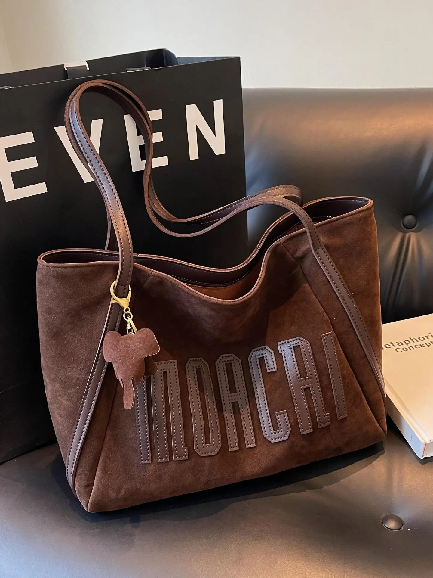 Women Suede Crossbody Bag Retro Design 2025 - Image 7