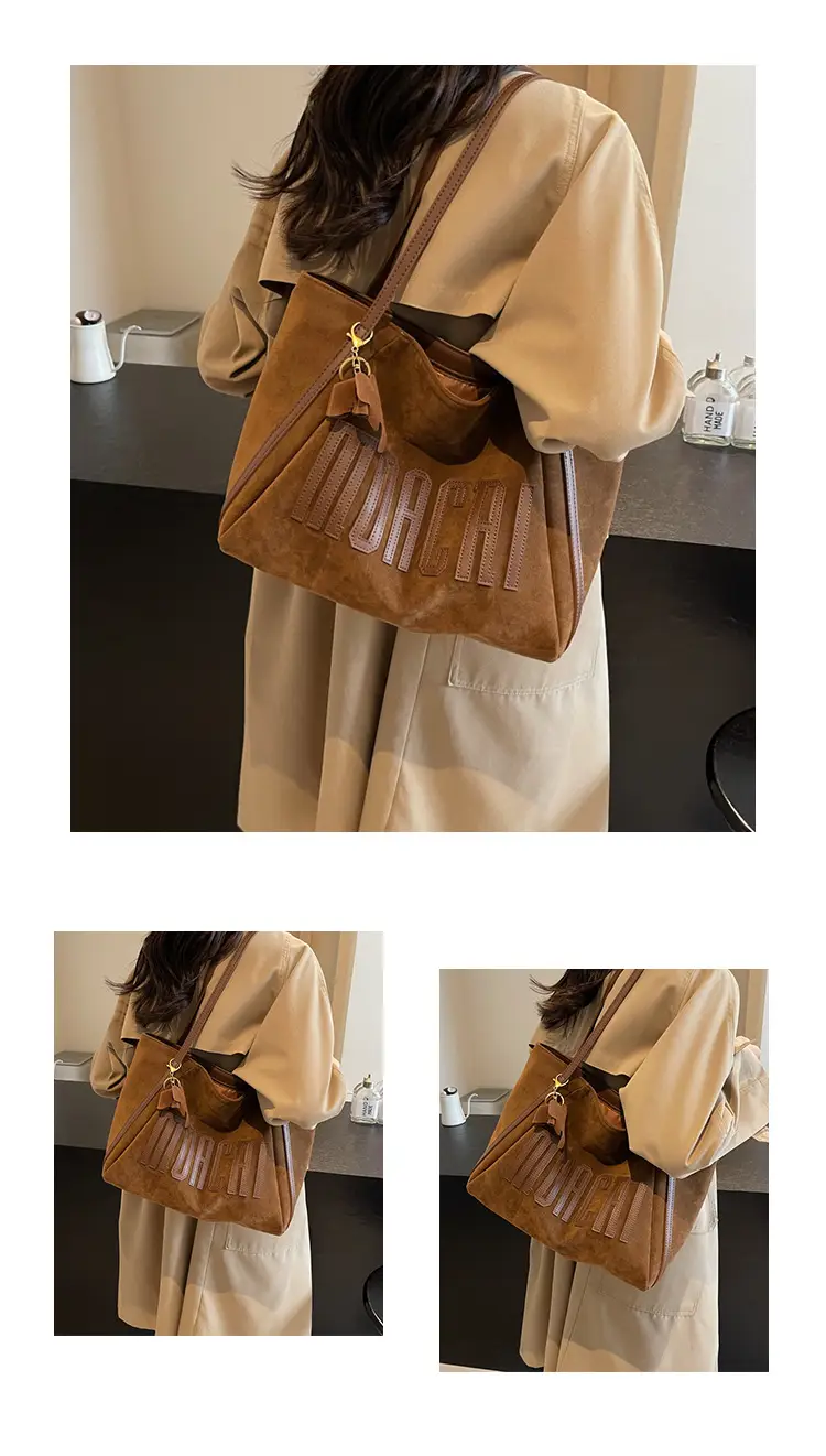 Women Suede Crossbody Bag Retro Design 2025 — feature 13