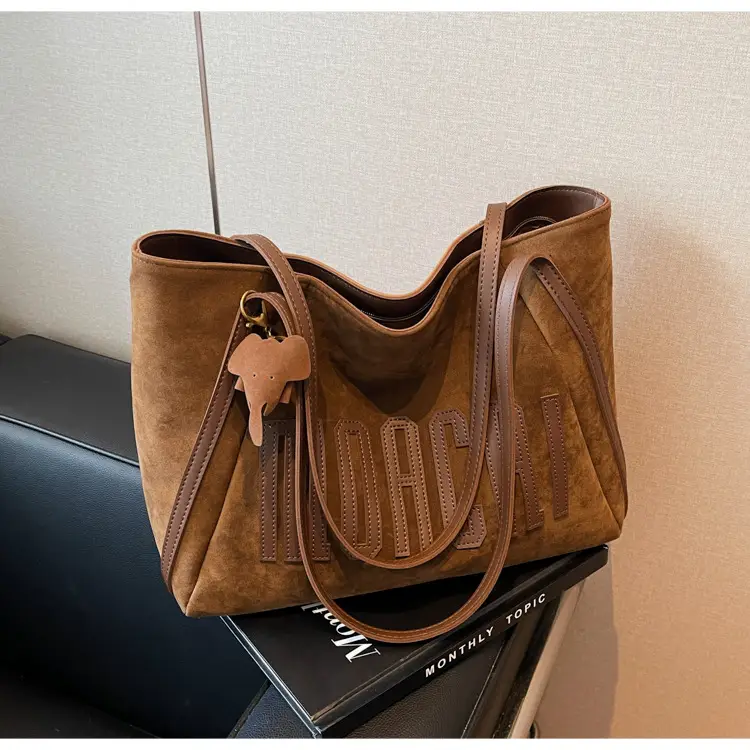 Women Suede Crossbody Bag Retro Design 2025 — feature 16