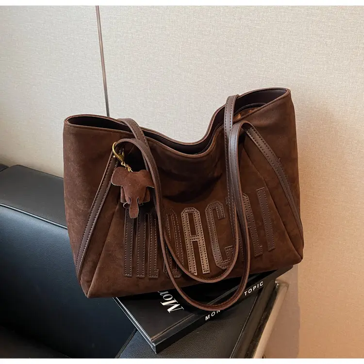 Women Suede Crossbody Bag Retro Design 2025 — feature 17