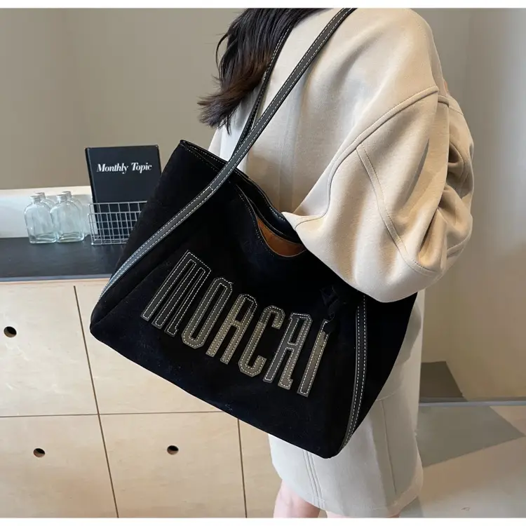 Women Suede Crossbody Bag Retro Design 2025 — feature 24
