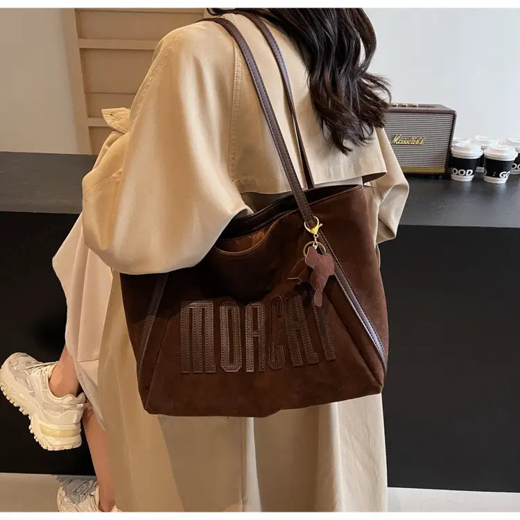 Women Suede Crossbody Bag Retro Design 2025 — feature 26