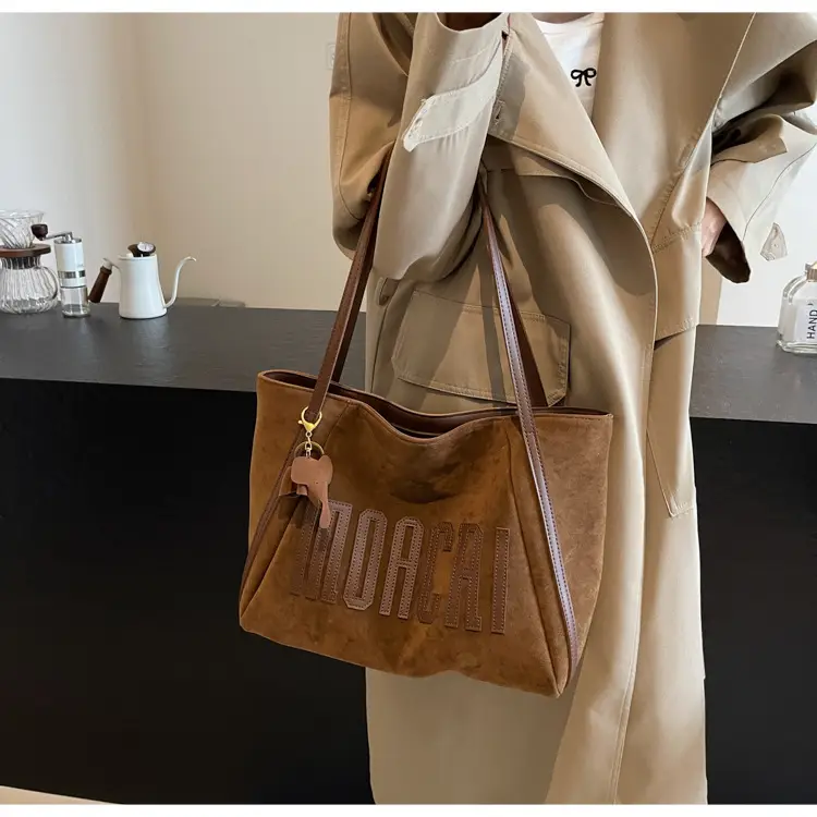 Women Suede Crossbody Bag Retro Design 2025 — feature 30