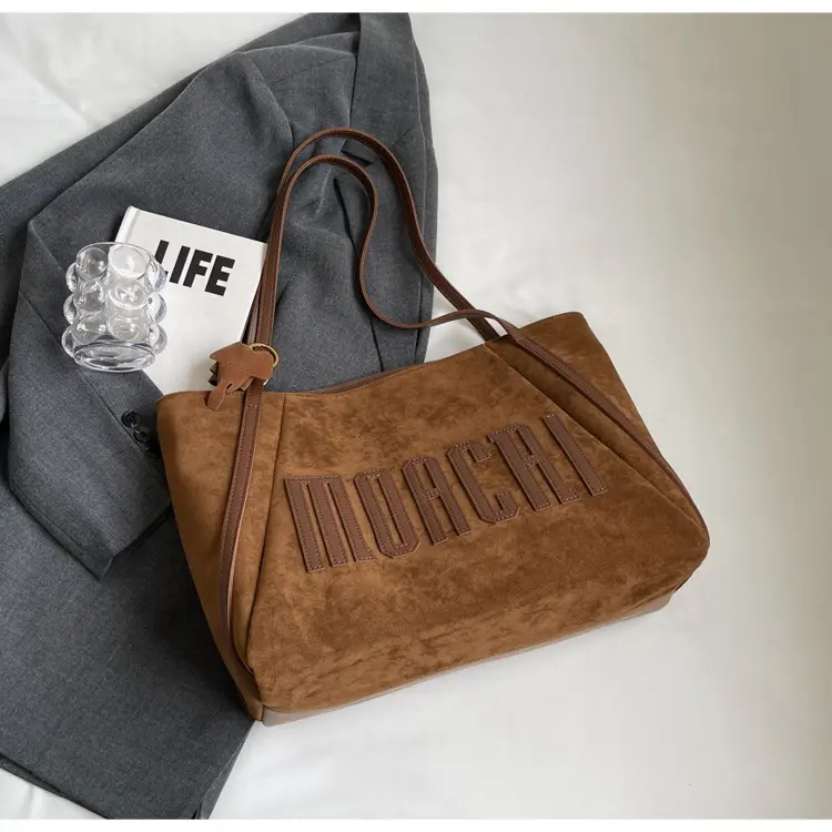 Women Suede Crossbody Bag Retro Design 2025 — feature 31
