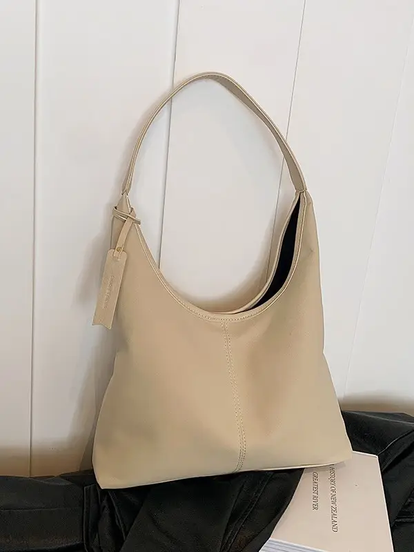 Women Cross-Border Retro Brown Tote Bag 2025 - Image 9