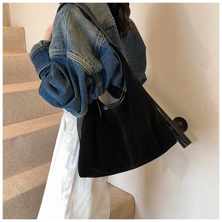 Women Cross-Border Retro Brown Tote Bag 2025 — feature 20
