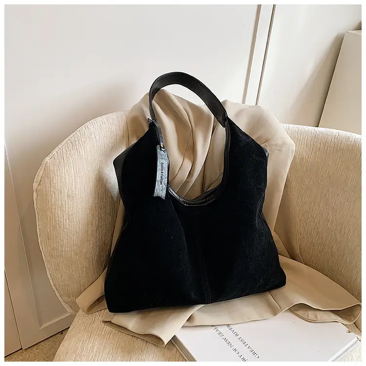 Women Cross-Border Retro Brown Tote Bag 2025 — feature 27
