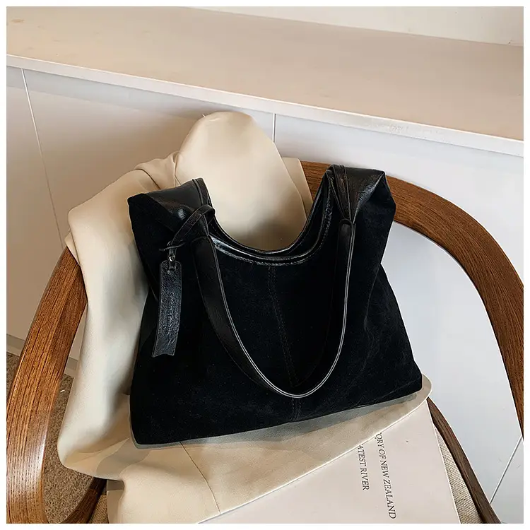 Women Cross-Border Retro Brown Tote Bag 2025 — feature 28