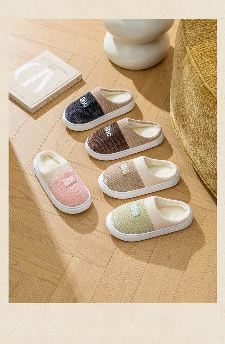Men Cotton Slippers Autumn Winter 2025 Warm Plush — feature 18