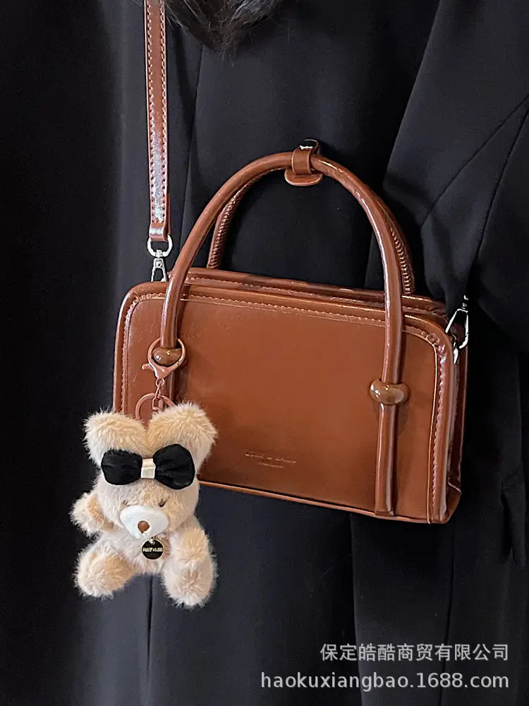 Retro Brown Shoulder Crossbody Bag for Women - Image 15
