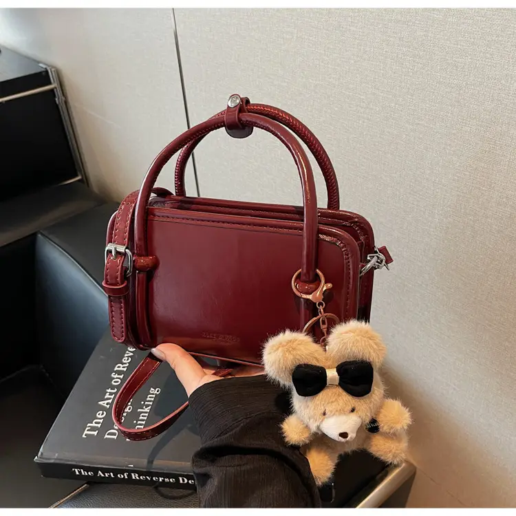 Retro Brown Shoulder Crossbody Bag for Women — feature 17