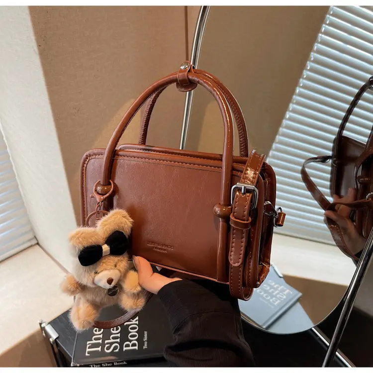 Retro Brown Shoulder Crossbody Bag for Women — feature 20