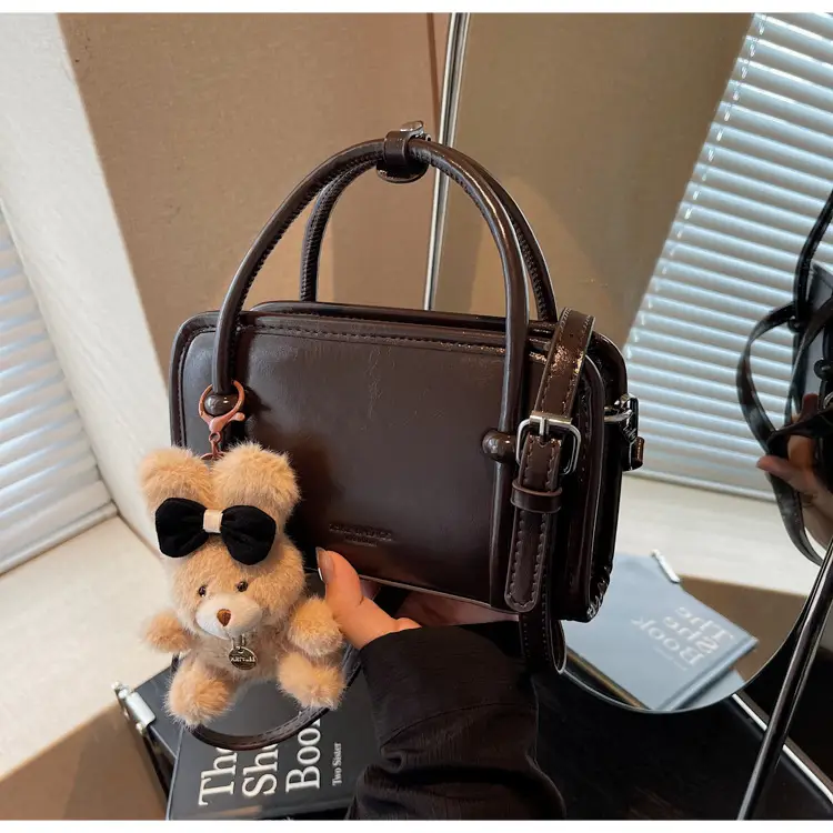 Retro Brown Shoulder Crossbody Bag for Women — feature 22