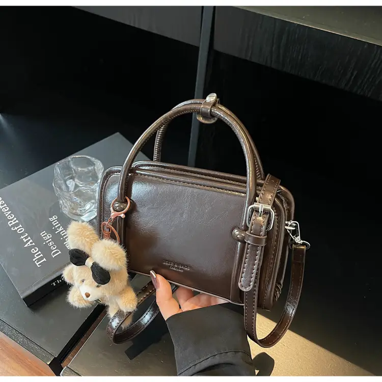 Retro Brown Shoulder Crossbody Bag for Women — feature 23