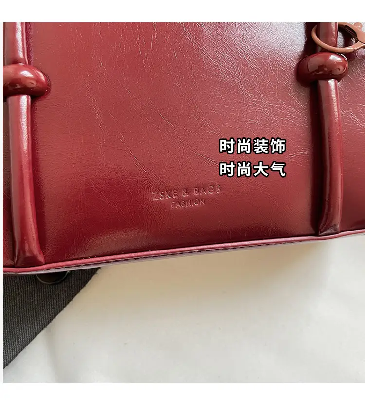 Retro Brown Shoulder Crossbody Bag for Women — feature 7