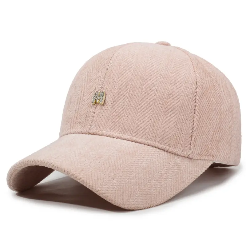 Korean Style Duckbill Cap for Men Women Maroon - Image 3