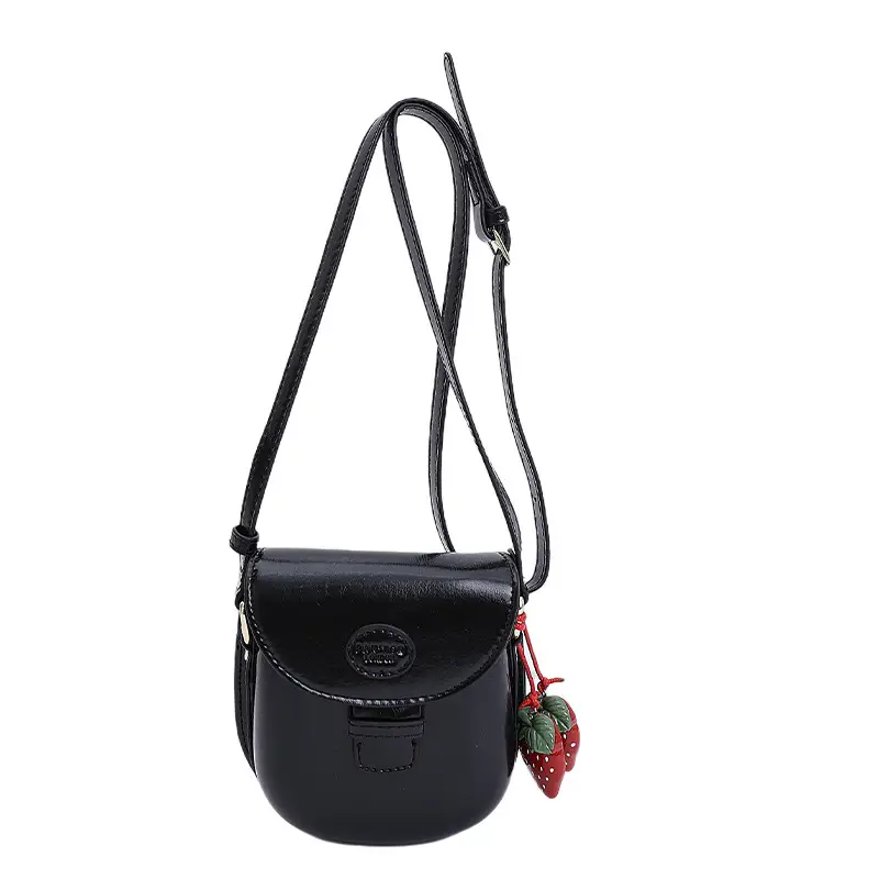 Red Mini Saddle Crossbody Bag for Women Autumn Winter 2025