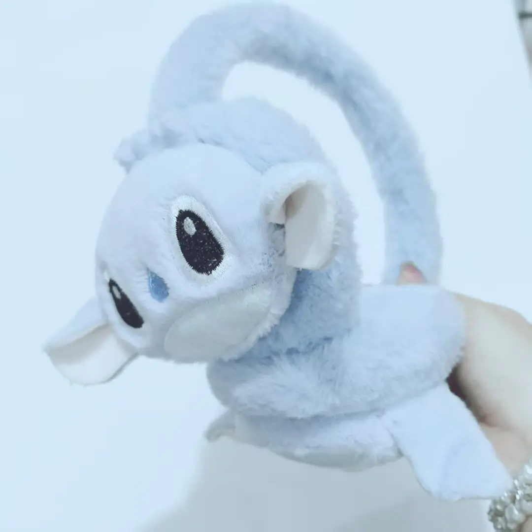 Winter Kidsren's Cartoon Stitch Warm Earmuffs Plush Anti-Cold and Anti-Freeze Thickeneded Ear Warmer Ear Protection Ear Bag