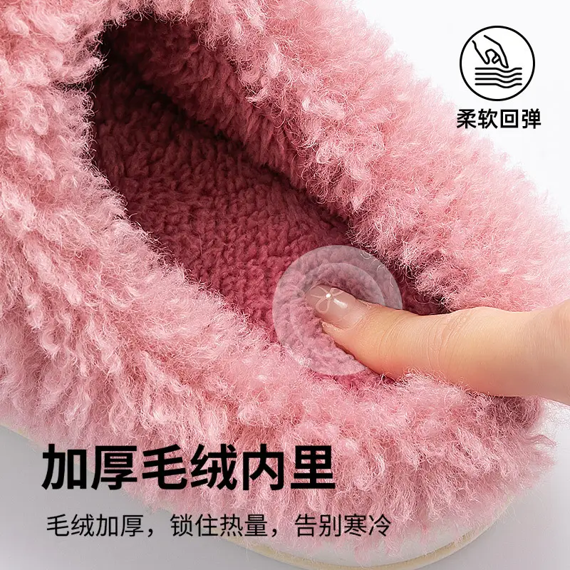 Women Cotton Warm Slippers for Home Indoor Winter 2025 - Image 8