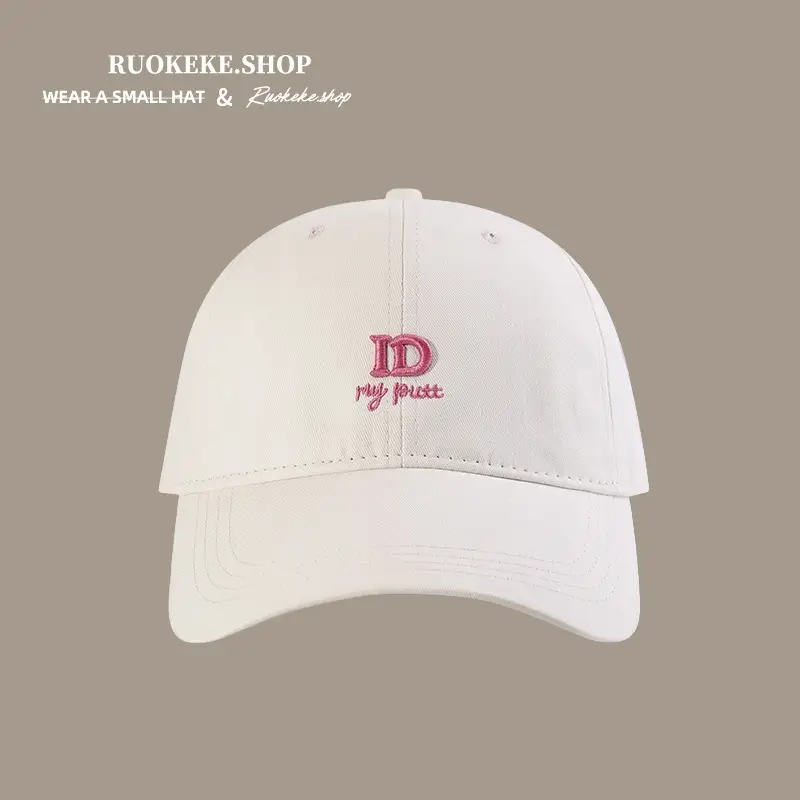 2025 Women Baseball Cap with ID Embroidery White — feature 8