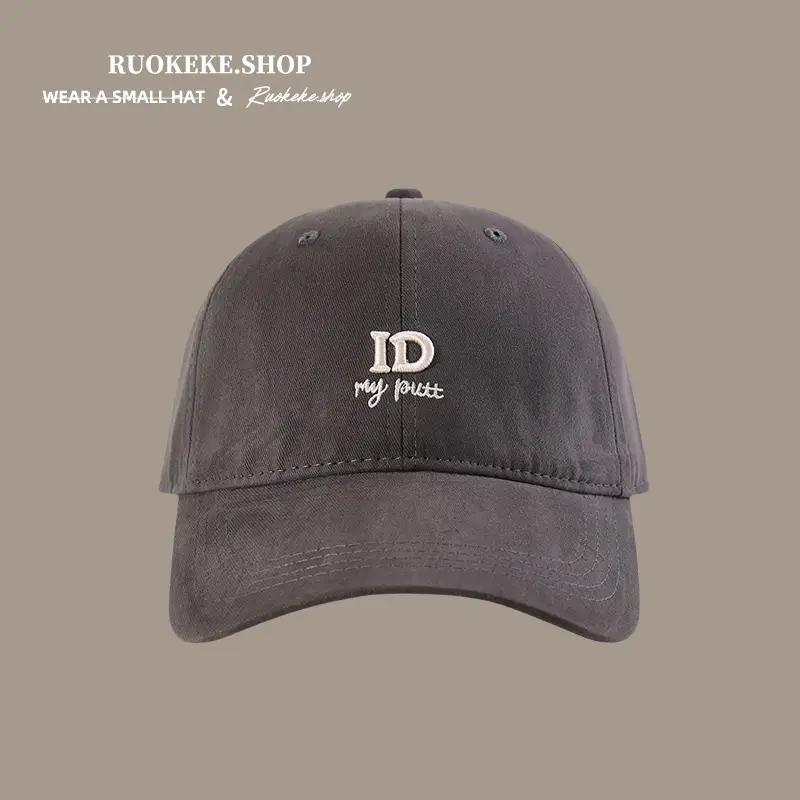 2025 Women Baseball Cap with ID Embroidery White - Image 4