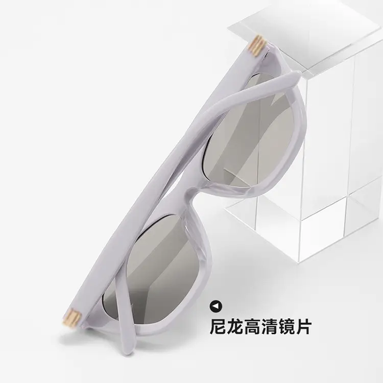 2025 Cat-Eye Sunglasses Gisele Wang Same Style - Image 14