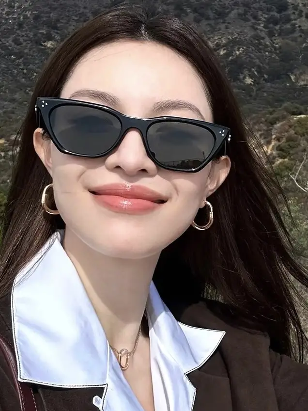 2025 Cat-Eye Sunglasses Gisele Wang Same Style — feature 10