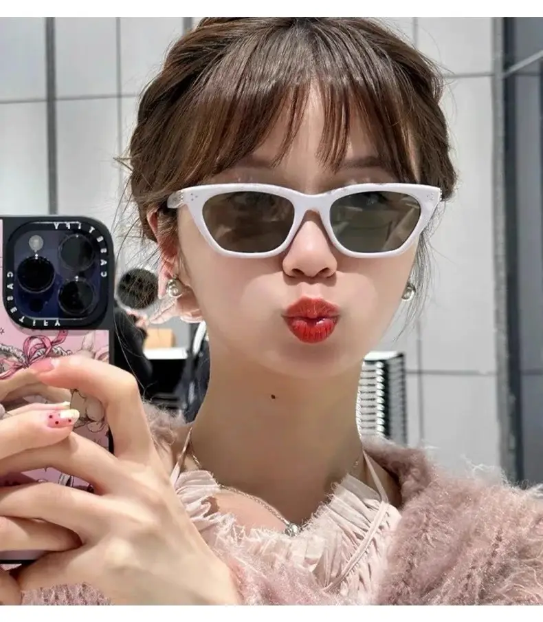 2025 Cat-Eye Sunglasses Gisele Wang Same Style — feature 5