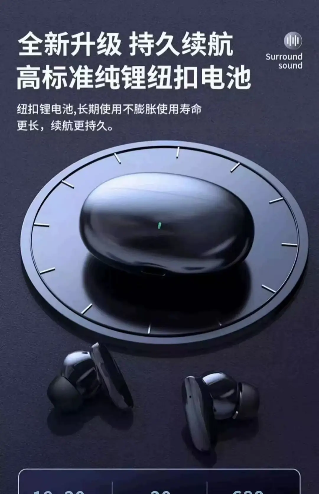 26 New Models of In-Ear S90 Wireless Bluetooth Headphones with Long Battery Life, Noise Reduction, Sports Performance, and Berlin Sound True Wireless Headphones — feature 11
