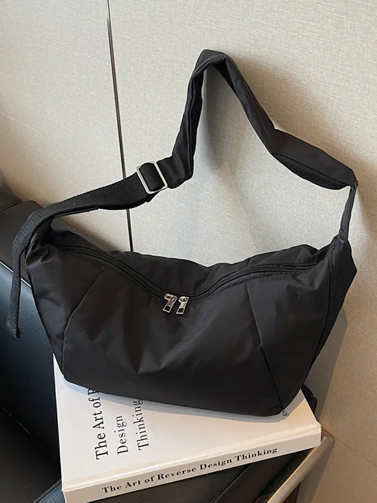 Black Crossbody Bag for Women 2025 Commute Large Capacity - Image 3