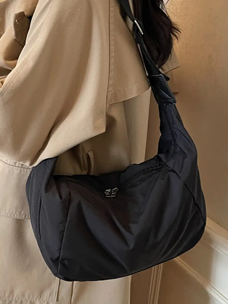 Black Crossbody Bag for Women 2025 Commute Large Capacity - Image 6