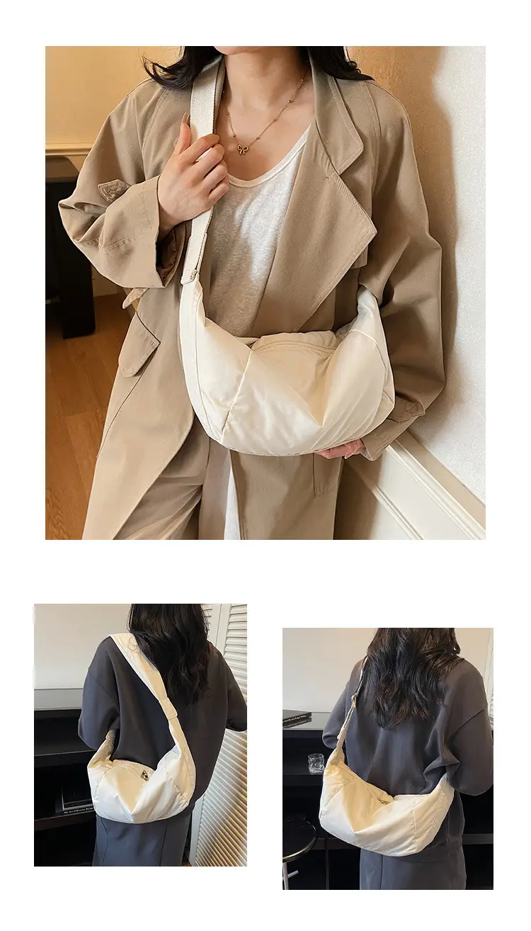 Black Crossbody Bag for Women 2025 Commute Large Capacity — feature 12