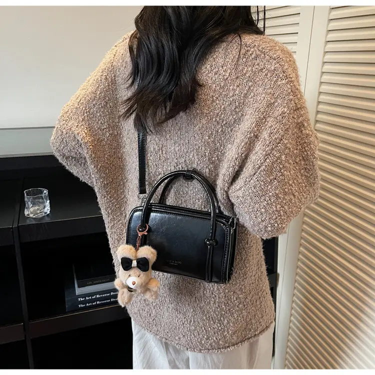 Women Shoulder Bag Red Leather 2025 Autumn New — feature 28