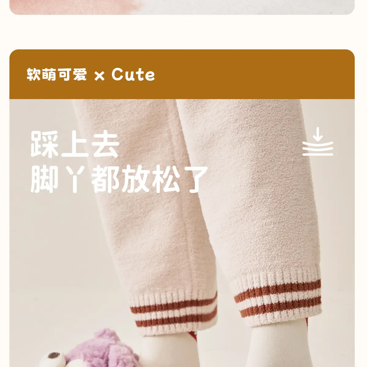 Bear Plush Cotton Slippers for Women Winter Warm — feature 14
