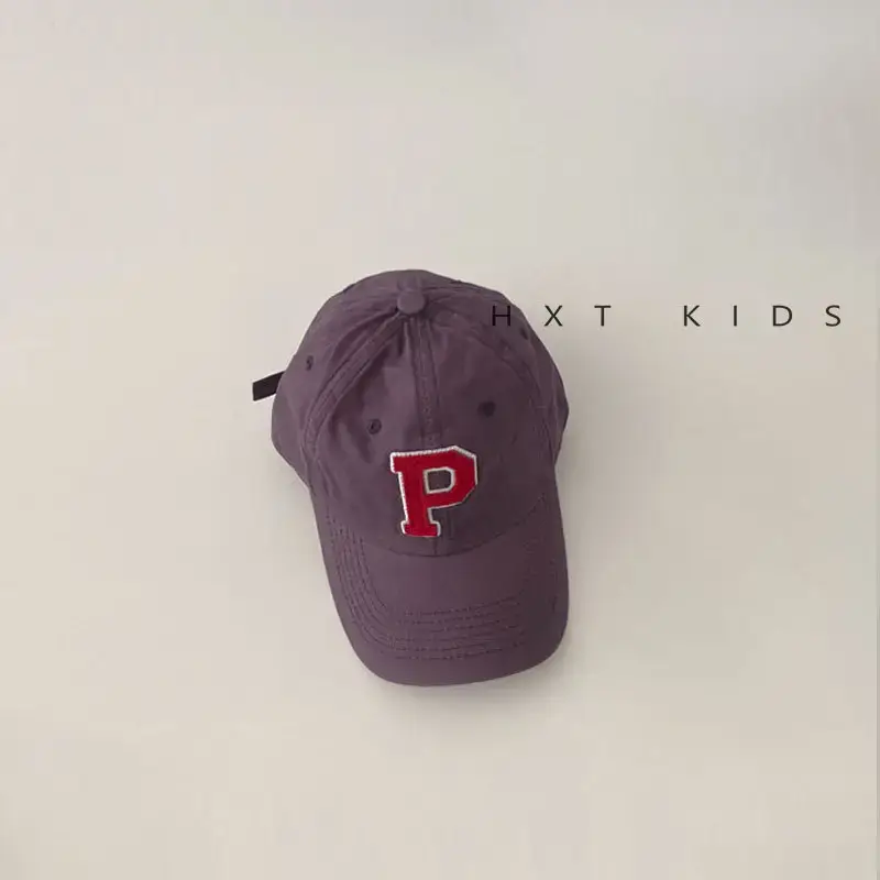 Children's P Letter Cap Set of 3