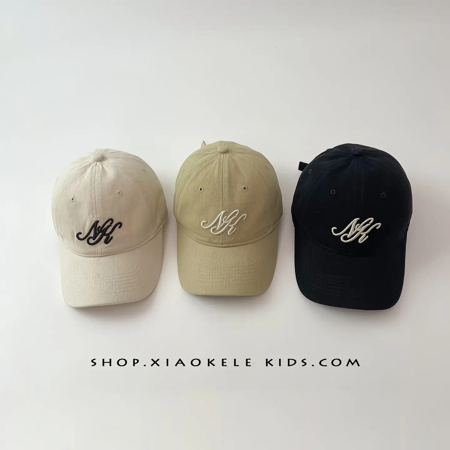 Red Embroidered Baseball Cap for Kids Sunshade Hat - Image 6