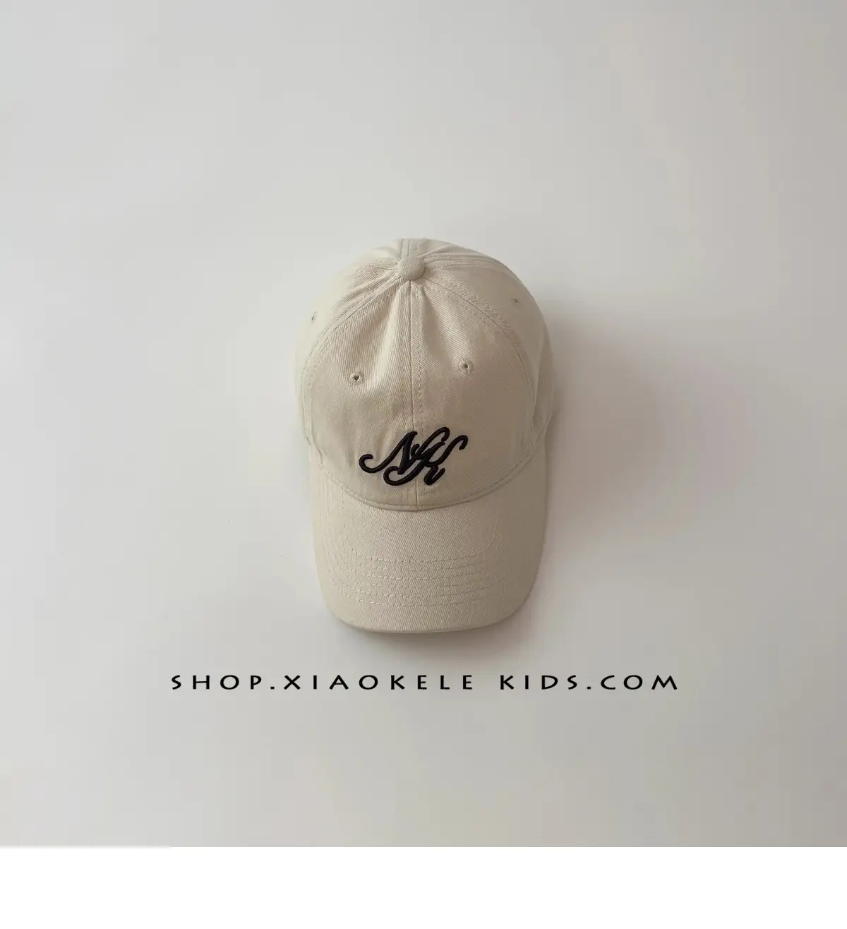 Red Embroidered Baseball Cap for Kids Sunshade Hat — feature 12