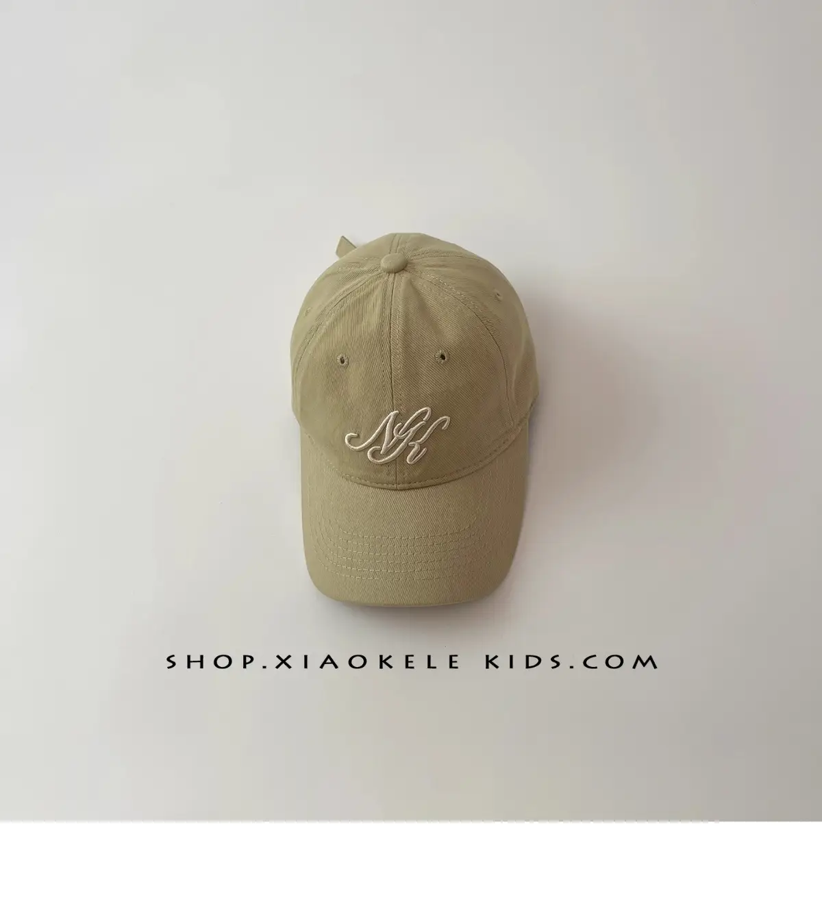 Red Embroidered Baseball Cap for Kids Sunshade Hat — feature 14