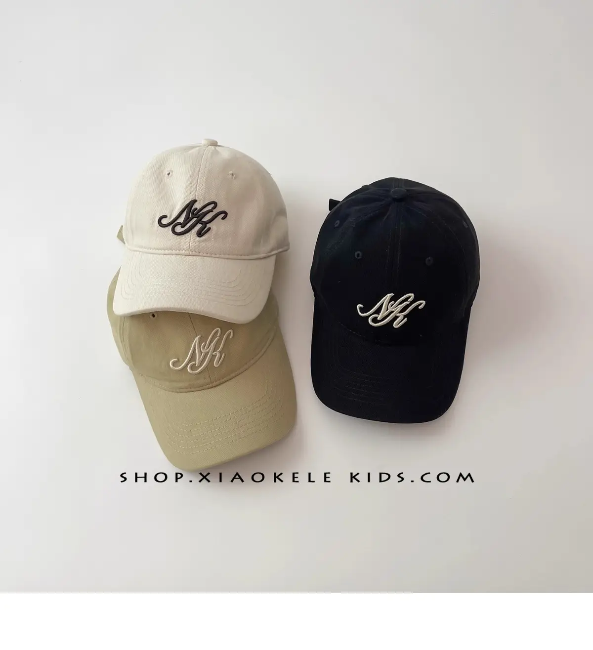 Red Embroidered Baseball Cap for Kids Sunshade Hat — feature 6
