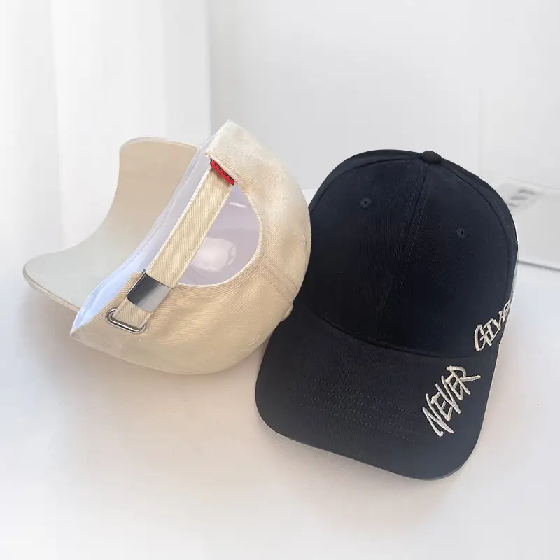 Women Letter Embroidered Baseball Cap Brown Winter Autumn — feature 20