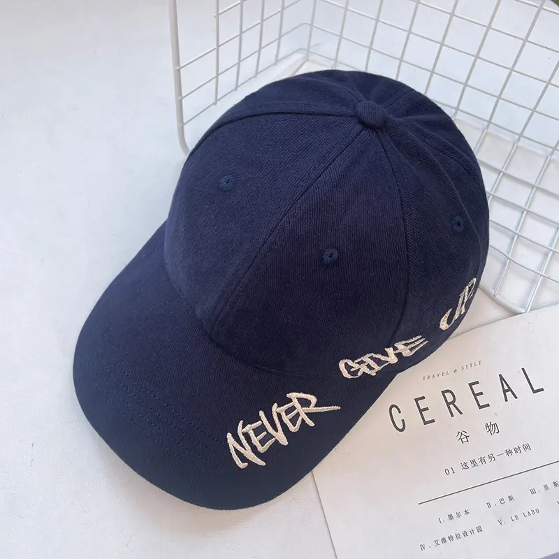 Women Letter Embroidered Baseball Cap Brown Winter Autumn — feature 24