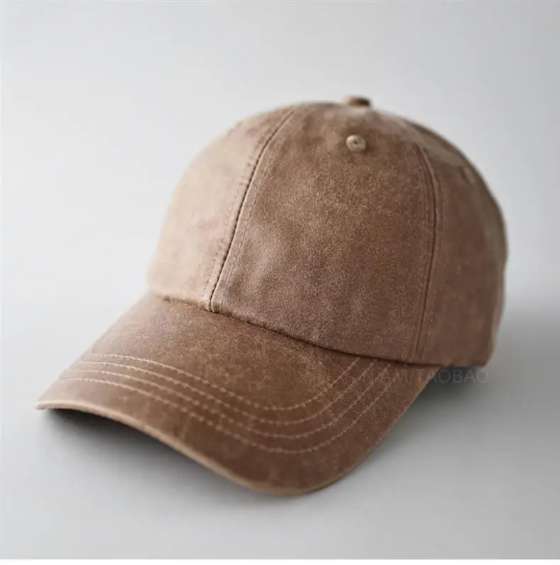 Purple PU Leather Baseball Cap for Men Women Casual Retro — feature 4