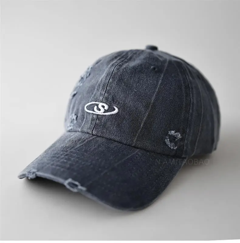 Minimalist Letter S Camouflage Cap Unisex Sunshade — feature 1
