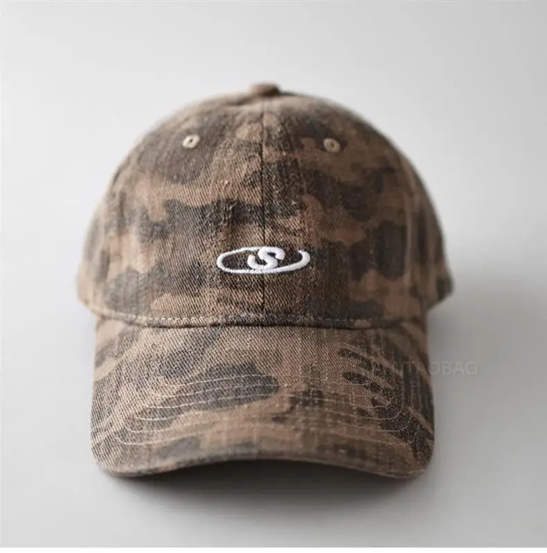 Minimalist Letter S Camouflage Cap Unisex Sunshade — feature 13