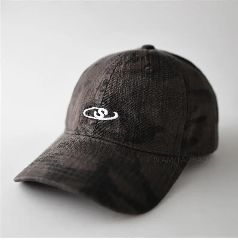 Minimalist Letter S Camouflage Cap Unisex Sunshade — feature 5