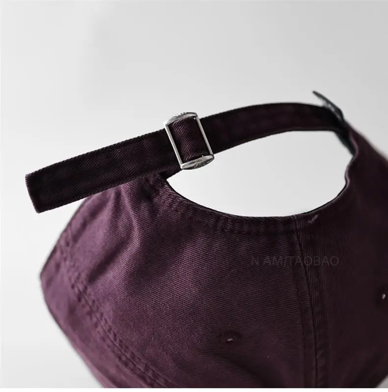 Women Brown Embroidered Baseball Cap with Patched Brim — feature 11