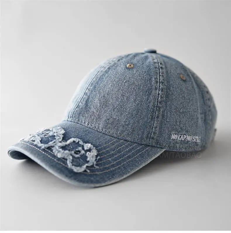 Women Brown Embroidered Baseball Cap with Patched Brim — feature 14