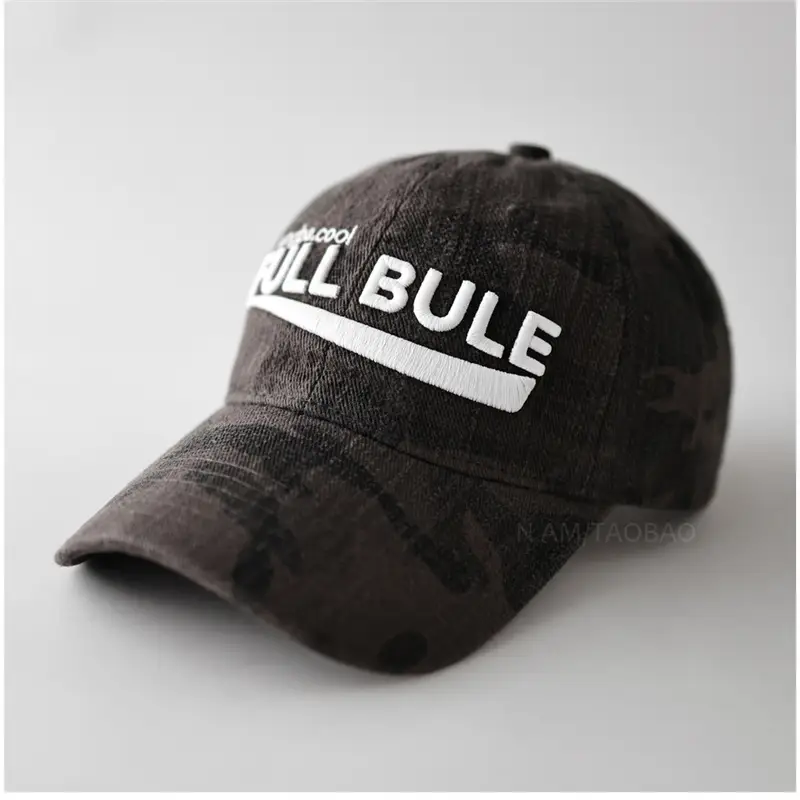 3D Letter Camo Baseball Cap Unisex Cool Trendy - Image 6