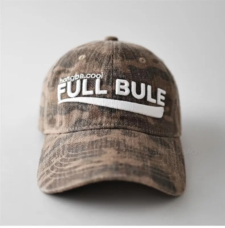 3D Letter Camo Baseball Cap Unisex Cool Trendy — feature 1
