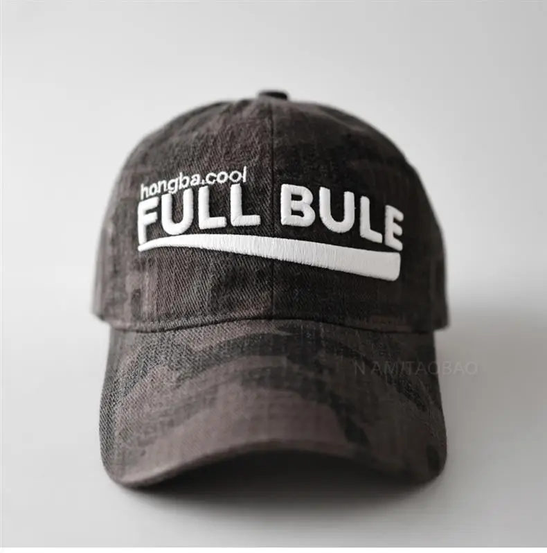 3D Letter Camo Baseball Cap Unisex Cool Trendy — feature 4